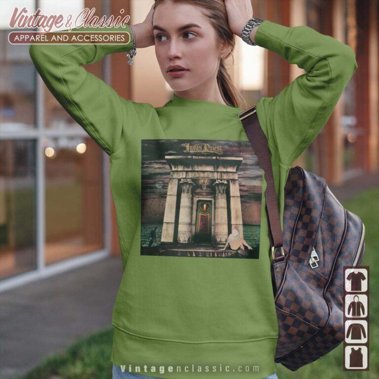 Judas Priest Sin After Sin Album Sweatshirt Judas Priest Sin After Sin Album Sweatshirt