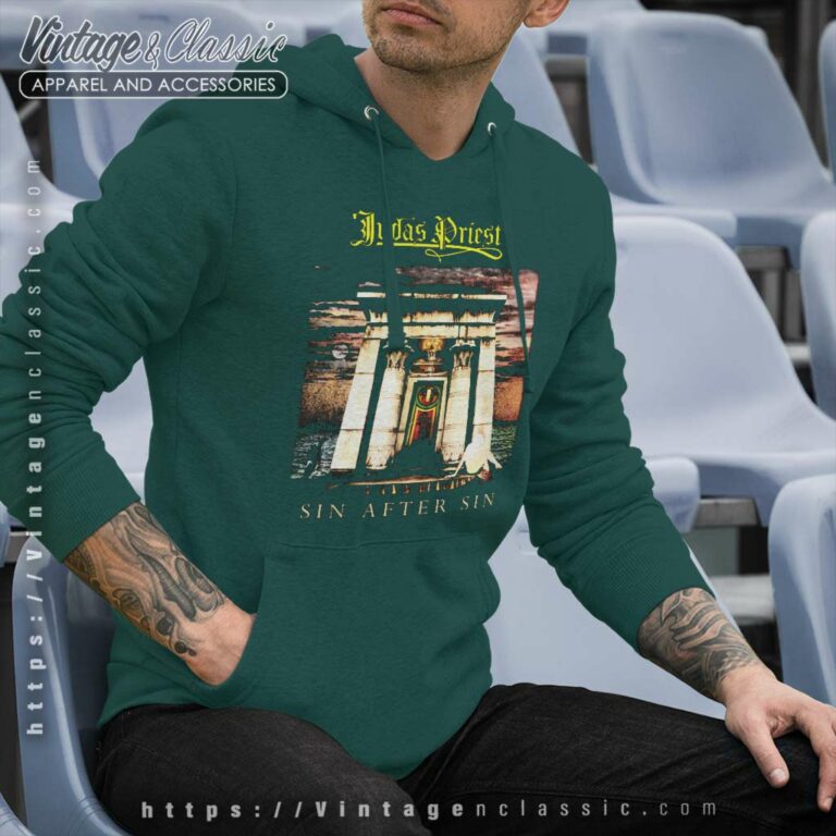 Judas Priest Sin After Sin Hoodie Judas Priest Sin After Sin Hoodie