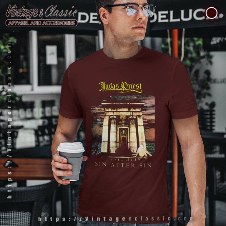 Judas Priest Sin After Sin T Shirt Judas Priest Sin After Sin T Shirt