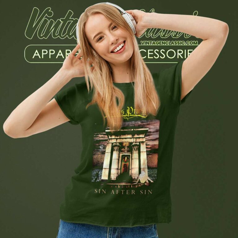 Judas Priest Sin After Sin Women TShirt Judas Priest Sin After Sin Women TShirt