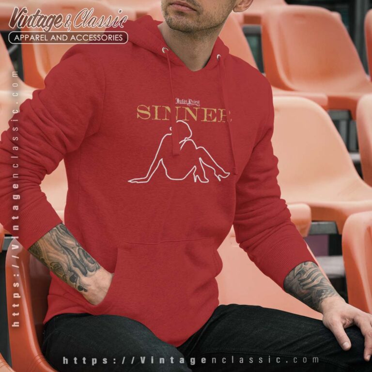 Judas Priest Sinner Lady Silhouette Men Shirt Judas Priest Sinner Lady Silhouette Men Shirt