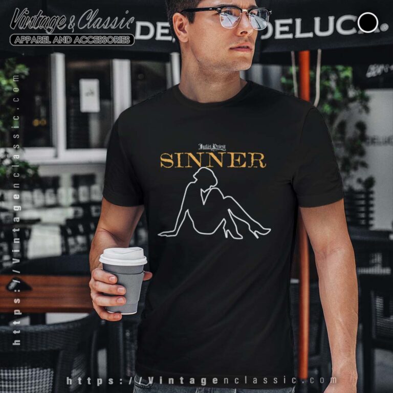 Judas Priest Sinner Lady Silhouette Shirt Judas Priest Sinner Lady Silhouette Shirt