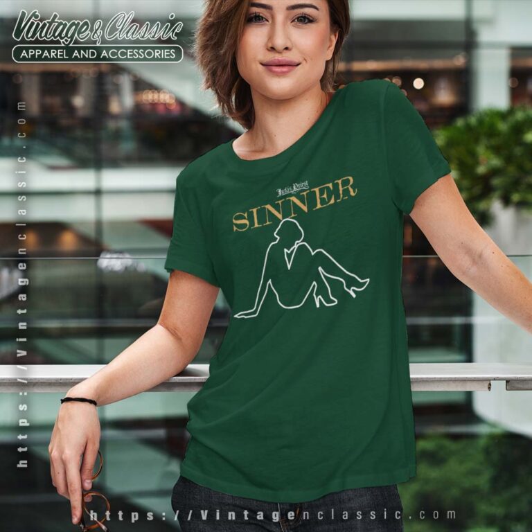 Judas Priest Sinner Lady Silhouette Tshirt Judas Priest Sinner Lady Silhouette Tshirt
