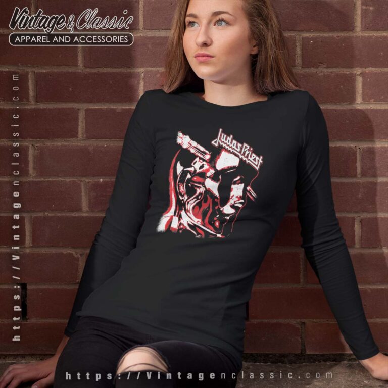 Judas Priest Stained Class Red Longsleeves Judas Priest Stained Class Red Longsleeves