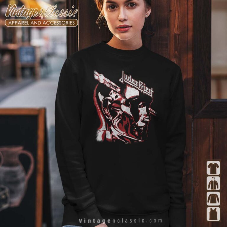 Judas Priest Stained Class Red Sweatshirt Judas Priest Stained Class Red Sweatshirt