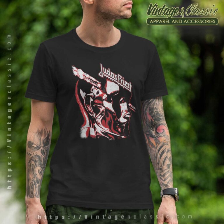 Judas Priest Stained Class Red Tshirt Judas Priest Stained Class Red Tshirt
