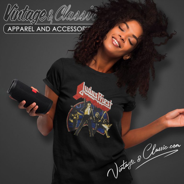 Judas Priest Unleashed V2 Women T Shirt Judas Priest Unleashed V2 Women T Shirt