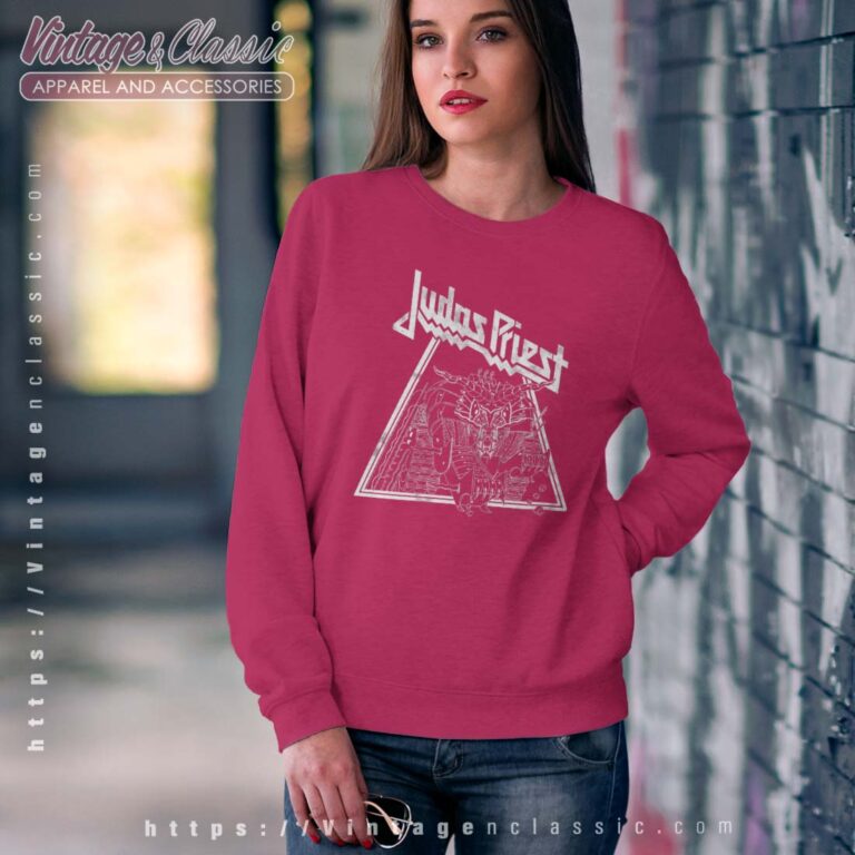 Judas Priest Wireframe Defenders Sweatshirt Judas Priest Wireframe Defenders Sweatshirt