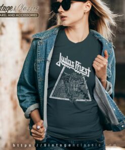 Judas Priest Wireframe Defenders Vneck