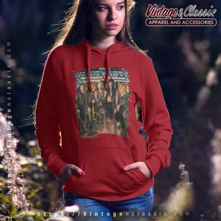 Judas Priest World Tour 1991 Hoodie Judas Priest World Tour 1991 Hoodie