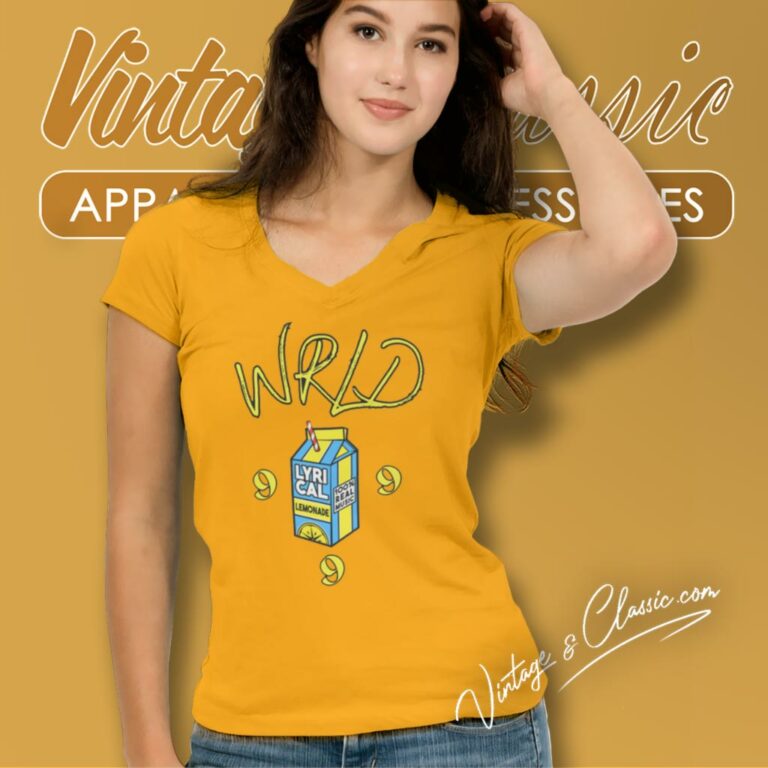 Juice Wrld 999 Lyrical Lemonade V Neck TShirt Juice Wrld 999 Lyrical Lemonade V Neck TShirt