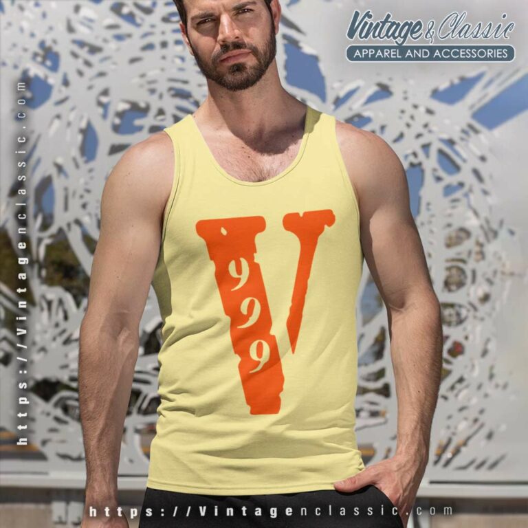 Juice Wrld X Vlone 999 Tank Top Racerback Juice Wrld X Vlone 999 Tank Top Racerback