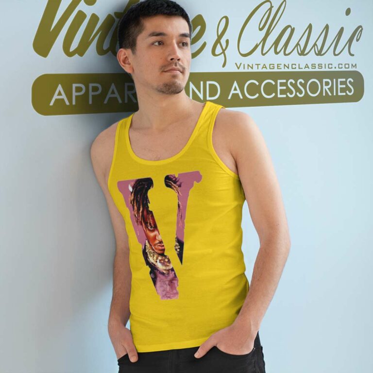 Juice Wrld X Vlone Legends Never Die Tank Top Racerback 1 Juice Wrld X Vlone Legends Never Die Tank Top Racerback 1