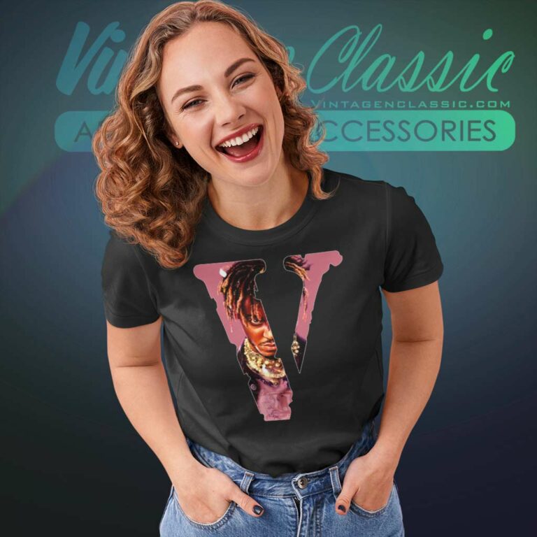 Juice Wrld X Vlone Legends Never Die Women TShirt 1 Juice Wrld X Vlone Legends Never Die Women TShirt 1