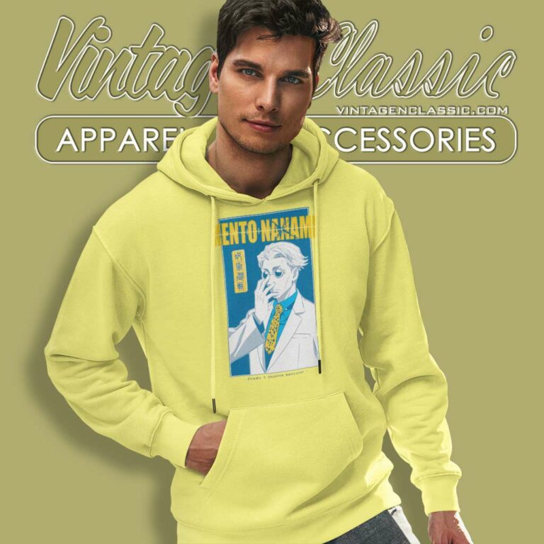 Jujutsu Kaisen Shirt Kento Nanami Grade 1 Sorcerer Hoodie Jujutsu Kaisen Shirt Kento Nanami Grade 1 Sorcerer Hoodie