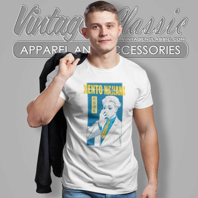 Jujutsu Kaisen Shirt Kento Nanami Grade 1 Sorcerer T Shirt Jujutsu Kaisen Shirt Kento Nanami Grade 1 Sorcerer T Shirt