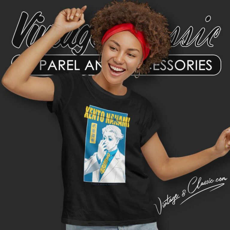 Jujutsu Kaisen Shirt Kento Nanami Grade 1 Sorcerer Women TShirt Jujutsu Kaisen Shirt Kento Nanami Grade 1 Sorcerer Women TShirt