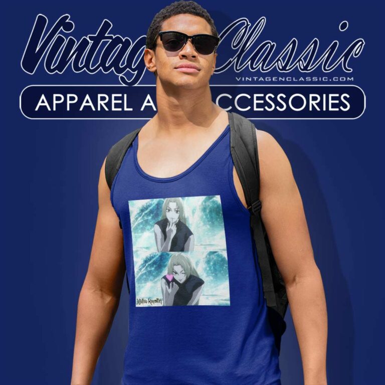 Jujutsu Kaisen Shirt Yuki Tsukumo Tank Top Racerback Jujutsu Kaisen Shirt Yuki Tsukumo Tank Top Racerback