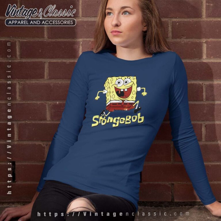 Jumping SpongeBob Squarepants Longsleeves Jumping SpongeBob Squarepants Longsleeves