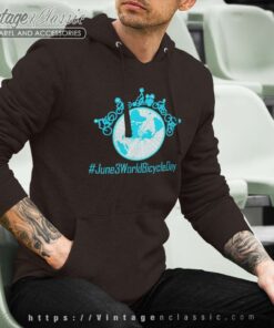 June 3rd World Bicycle Day Hoodie