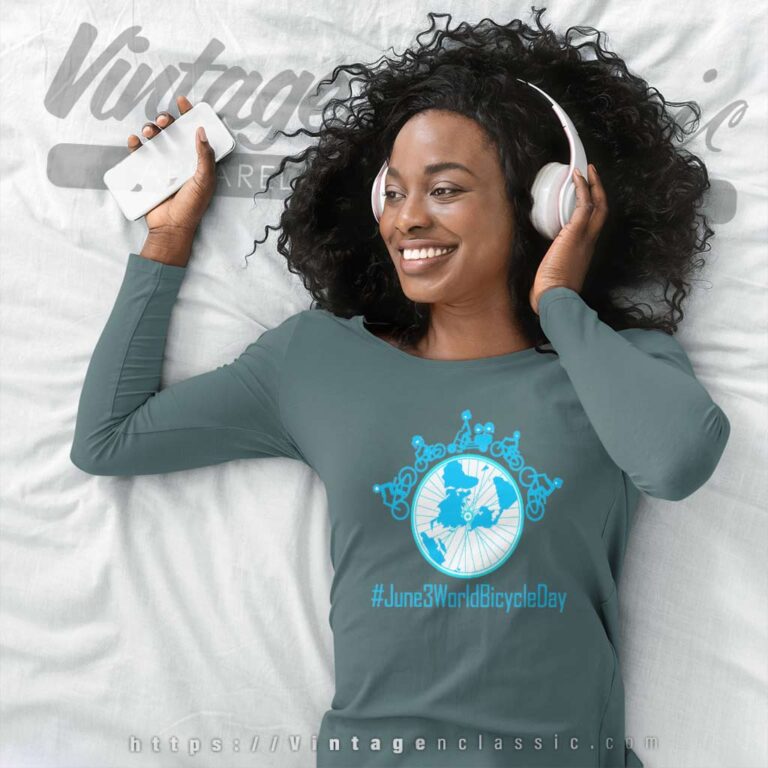 June 3rd World Bicycle Day Long Sleeve Tee June 3rd World Bicycle Day Long Sleeve Tee