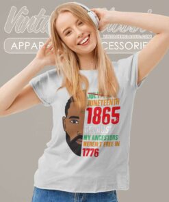 Juneteenth 1865 Freedom Independence Day Women TShirt