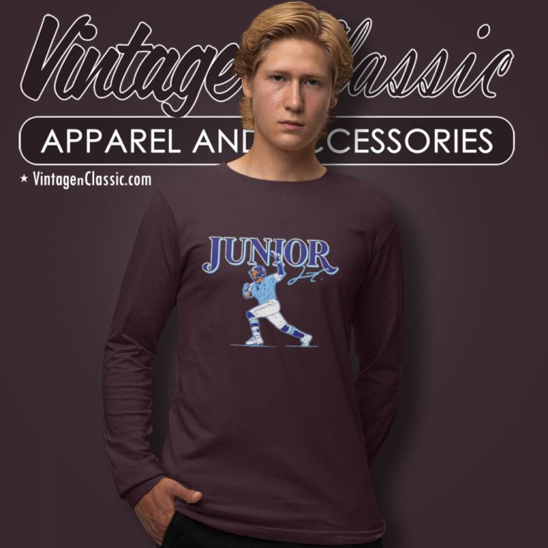Junior Caminero Swing Tampa Bay Rays Signature Long Sleeve Tee Junior Caminero Swing Tampa Bay Rays Signature Long Sleeve Tee