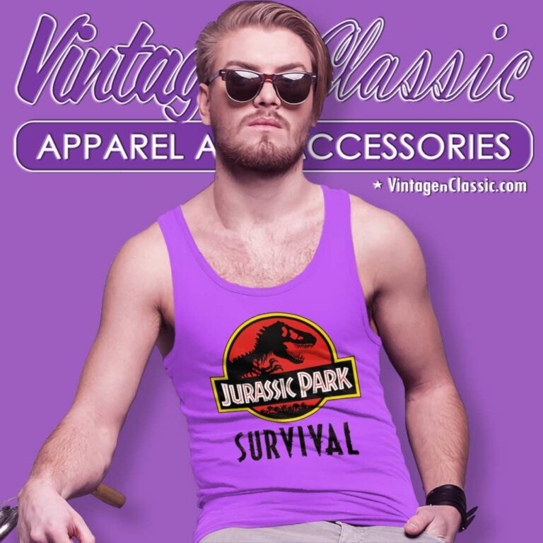 Jurassic Park Survival Game Shirt The Game Awards Tank Top Racerback Jurassic Park Survival Game Shirt The Game Awards Tank Top Racerback