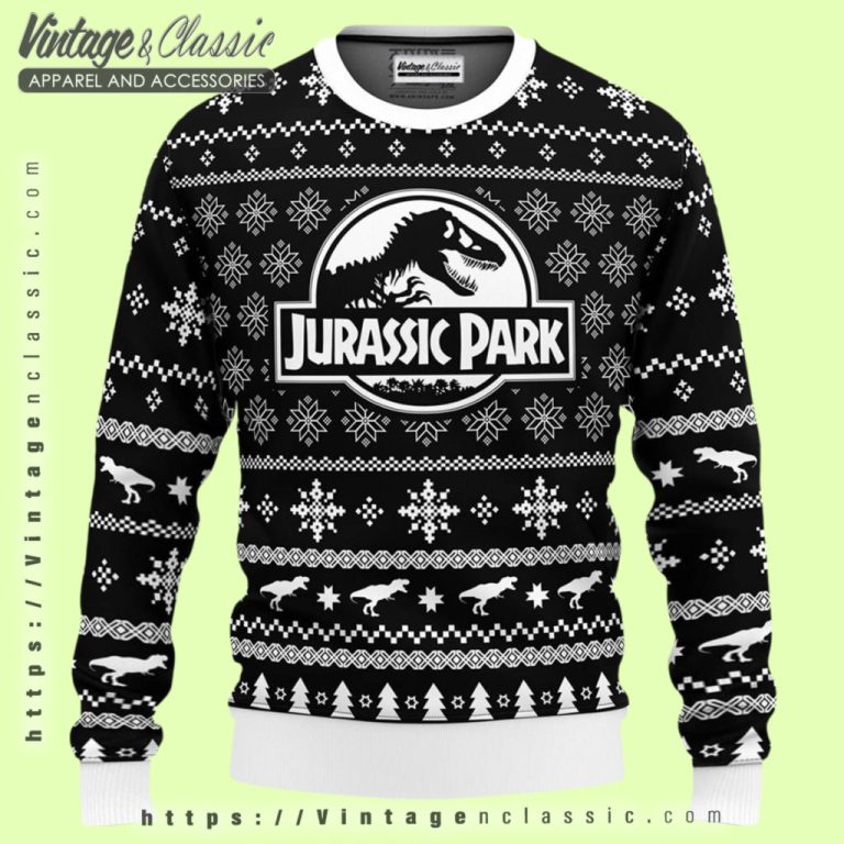 Jurassic Park Xmas Ugly Christmas Sweater Ugly Christmas Sweater Jurassic Park Xmas Ugly Christmas Sweater Ugly Christmas Sweater