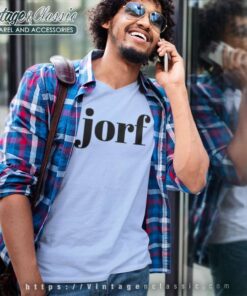 Jury Duty Slogan Jorf Shirt V Neck TShirt