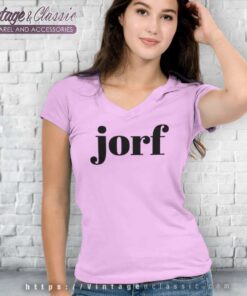 Jury Duty Slogan Jorf V Neck TShirt
