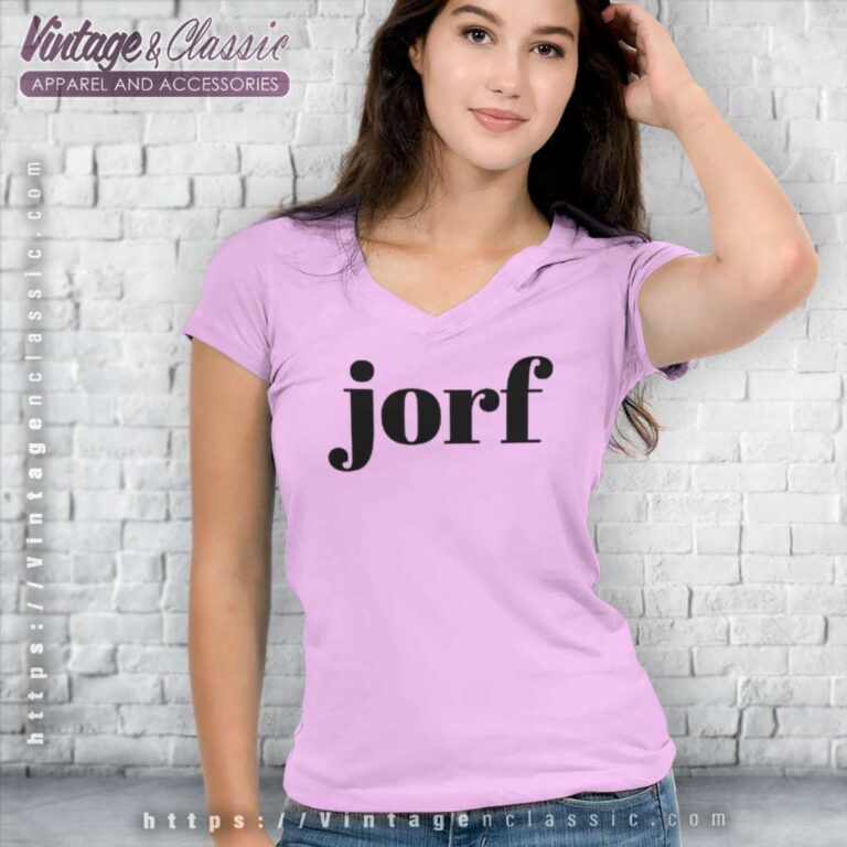 Jury Duty Slogan Jorf V Neck TShirt Jury Duty Slogan Jorf V Neck TShirt