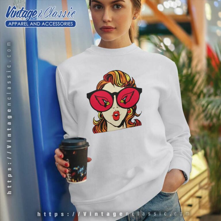 Just A Girl In Love With Her Arizona Cardinals Sweatshirt Just A Girl In Love With Her Arizona Cardinals Sweatshirt