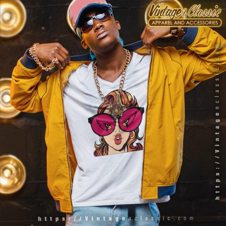 Just A Girl In Love With Her Arizona Cardinals V Neck TShirt Just A Girl In Love With Her Arizona Cardinals V Neck TShirt