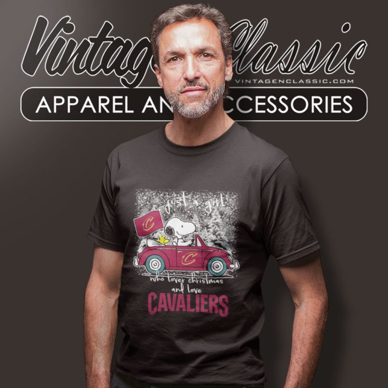 Just A Girl Who Lover Christmas And Love Cleveland Cavaliers T Shirt Just A Girl Who Lover Christmas And Love Cleveland Cavaliers T Shirt