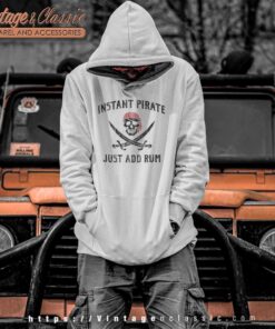Just Add Rum Funny Hoodie
