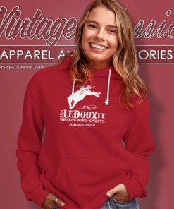 Just Ledoux It Shirt Whiskey Wine Spirits Logo Hoodie