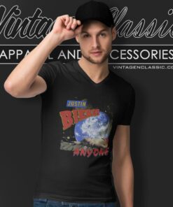 Justin Bieber Anyone Space Shirt 5 Justin Bieber Anyone Space V Neck TShirt