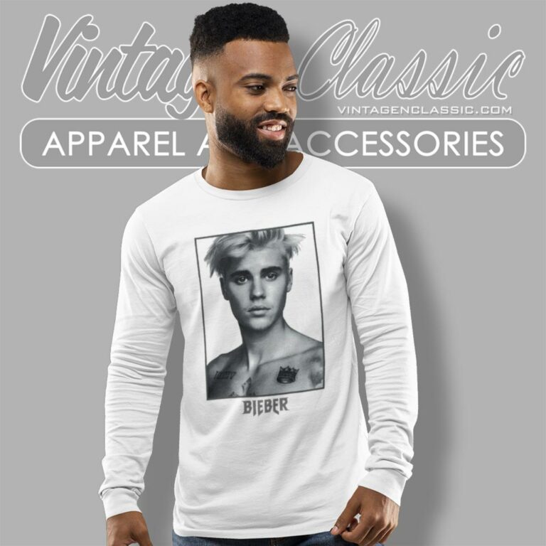 Justin Bieber Purpose Sorry Long Sleeve Tee Justin Bieber Purpose Sorry Long Sleeve Tee