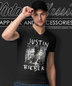 Justin Bieber Purpose V Neck TShirt