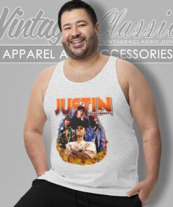 Justin Bieber Retro Tank Top Racerback
