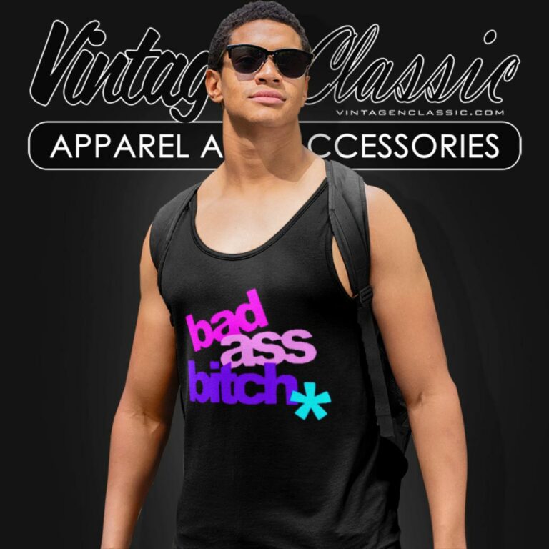 Justin Bieber Shirt Bad Ass Bitch Tank Top Racerback Justin Bieber Shirt Bad Ass Bitch Tank Top Racerback