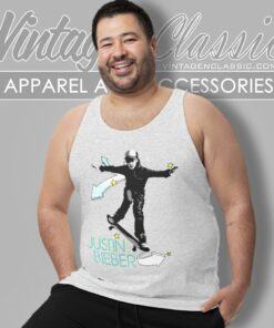 Justin Bieber Skate Tank Top Racerback