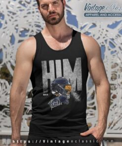 Justin Fields Shirt Him Justin Fields Chicago Bears Signature Tank Top Racerback