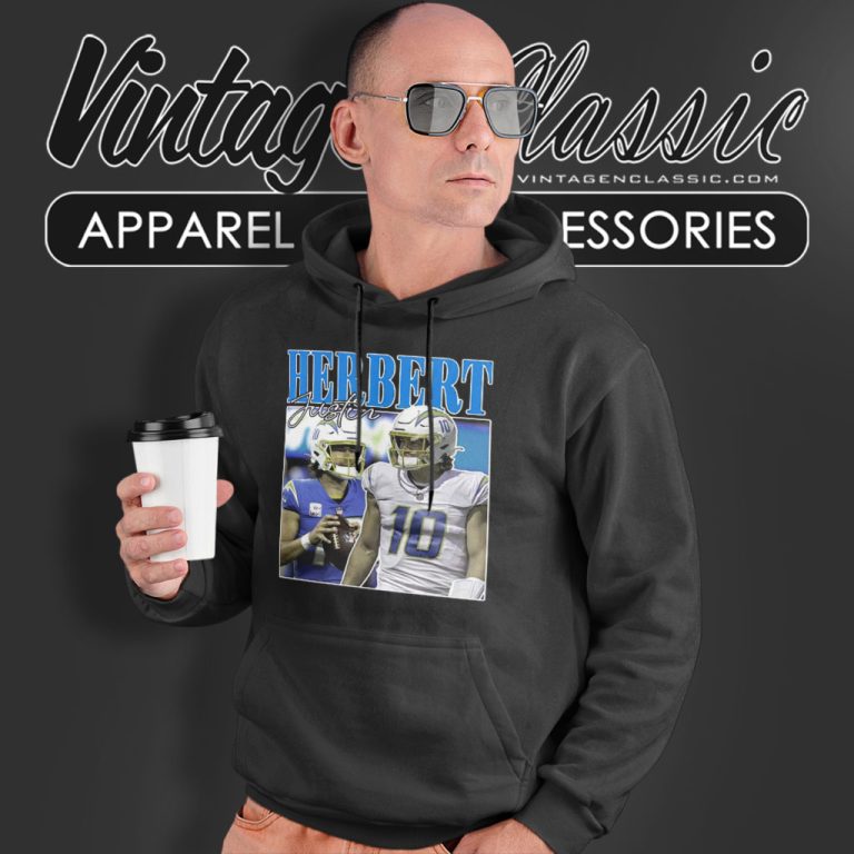 Justin Herbert Los Angeles Chargers NFL Hoodie Justin Herbert Los Angeles Chargers NFL Hoodie