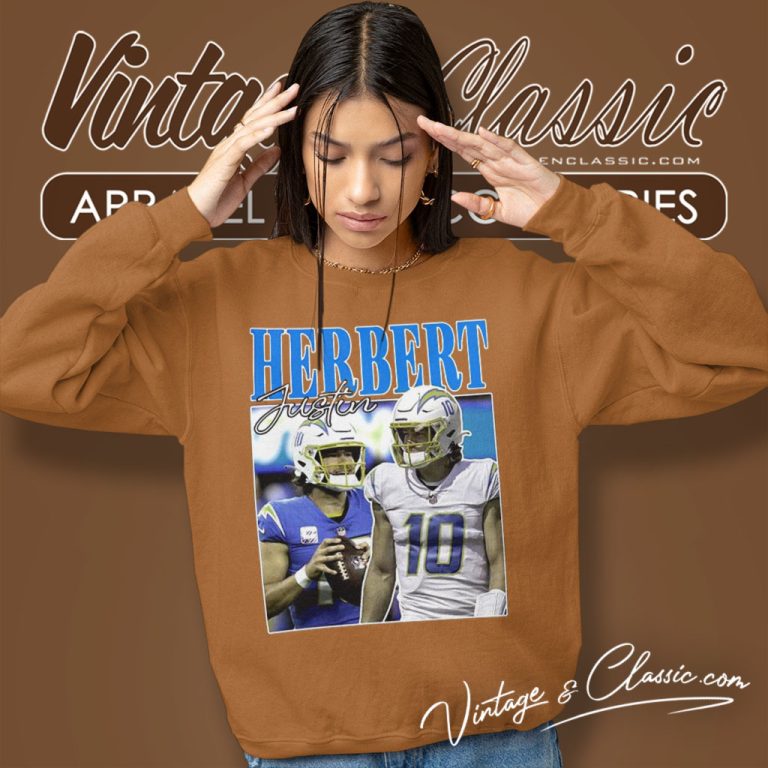 Justin Herbert Los Angeles Chargers NFL Sweatshirt Justin Herbert Los Angeles Chargers NFL Sweatshirt