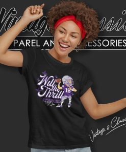 Justin Jefferson Will The Thrill Howard Signature Women TShirt