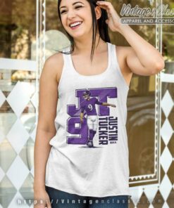 Justin Tucker Baltimore Football Tank Top Racerback