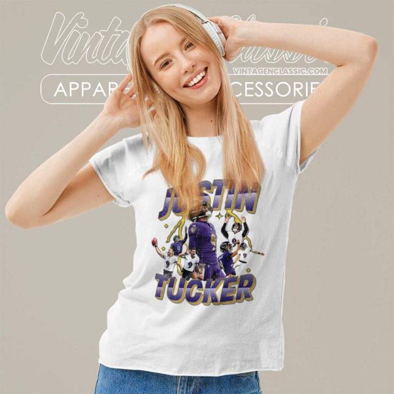 Justin Tucker Ravens Women TShirt Justin Tucker Ravens Women TShirt