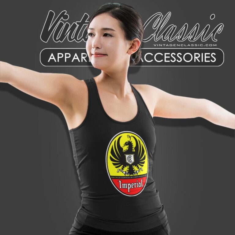 Juxing Cerveza Imperial Beer Tank Top Racerback Juxing Cerveza Imperial Beer Tank Top Racerback